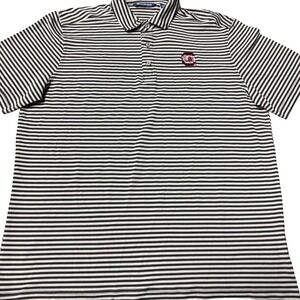 Cutter & Buck Black and Gray Polo with Logo
